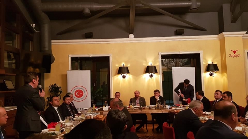 T.C. Almatı Başkonsolosluğu’nun yemekli toplantısına katıldık