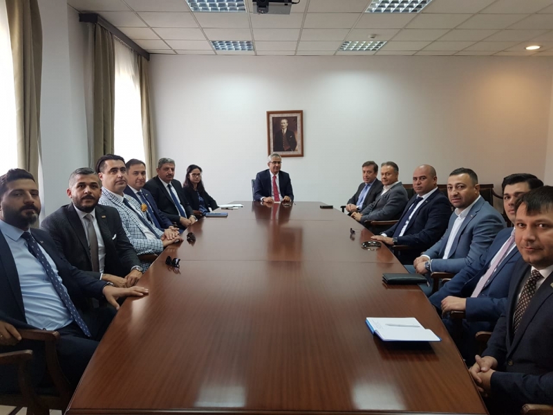 TÜKİB yeni Almatı Başkonsolosu ile görüştü