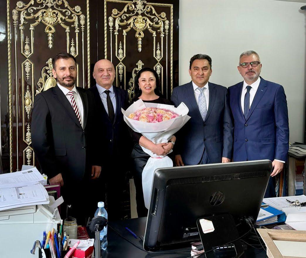 TÜKİB Üyesi Della Bozcano’ya ziyaret