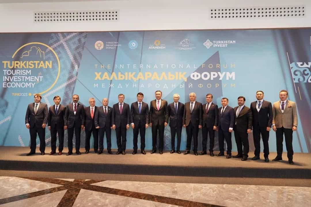 TÜKİB, “Türkistan: Turizm, Yatırım, Ekonomi” forumunda