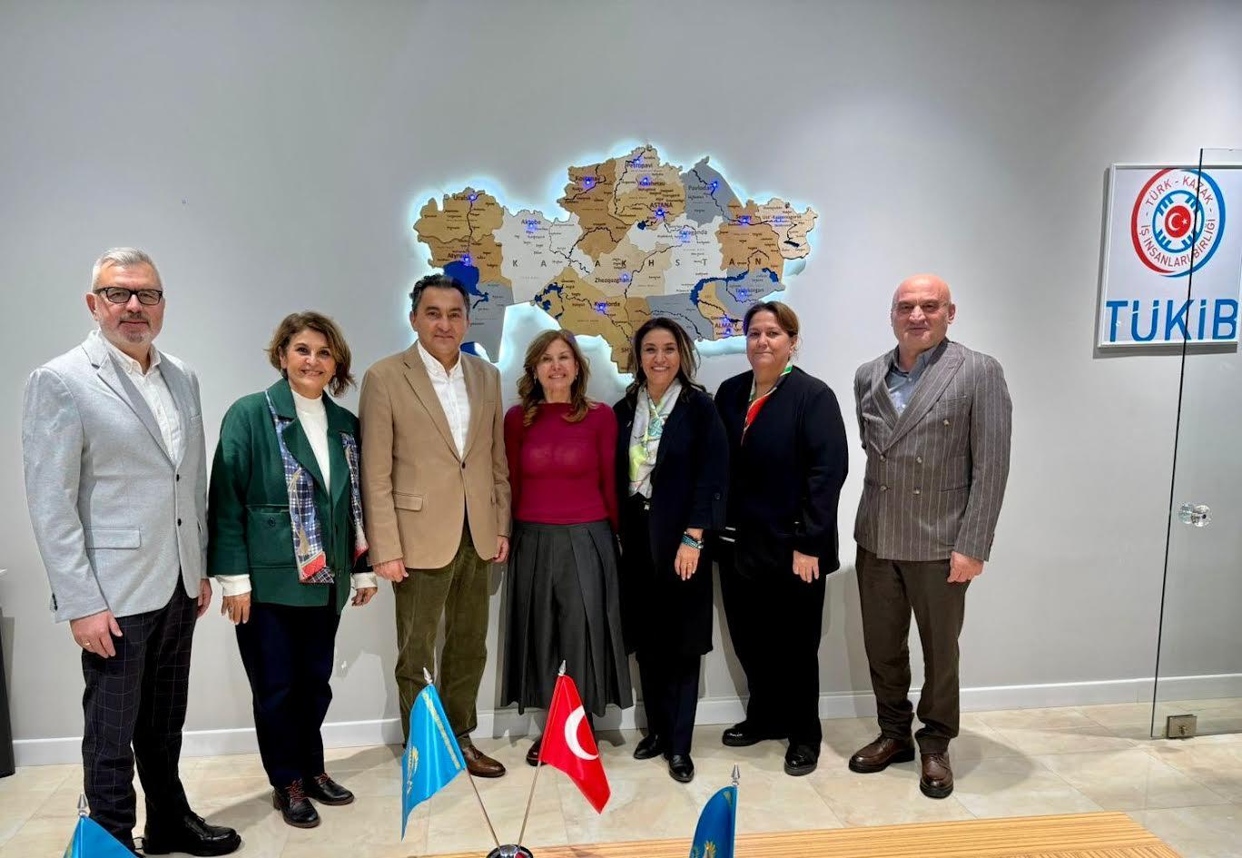 TÜKİB’in Astana Ofisinde Gaziantep’ten Gelen Misafirler Ağırlandı