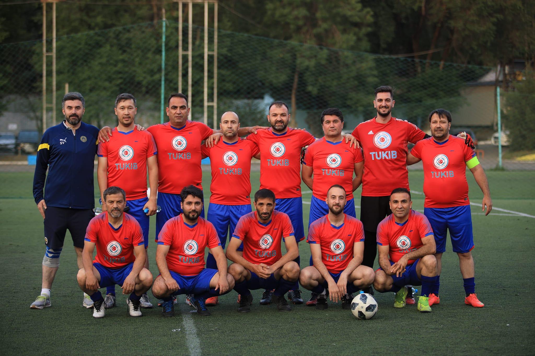 TÜKİB Halı Saha Futbol Turnuvası grup maçları yapıldı