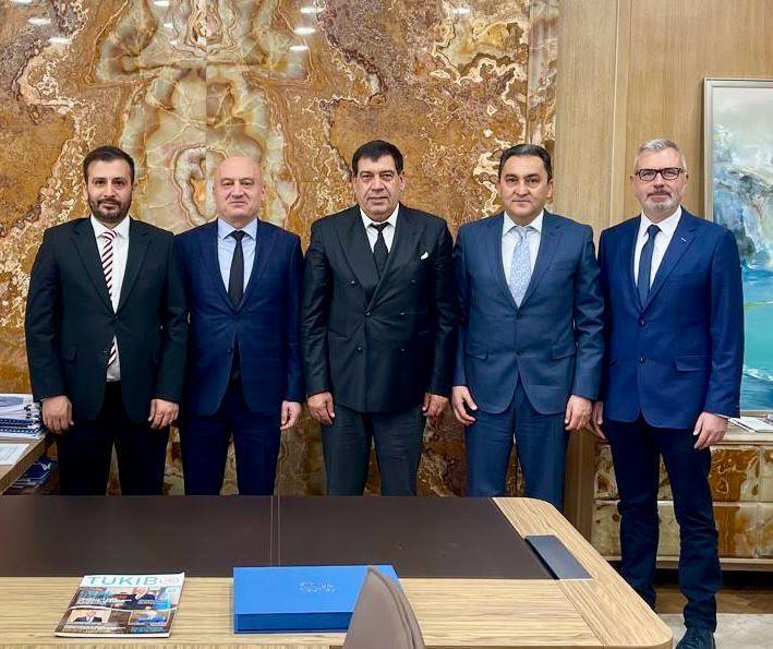 Sine Midas Stroy Yönetim Kurulu Başkanına nezaket ziyareti