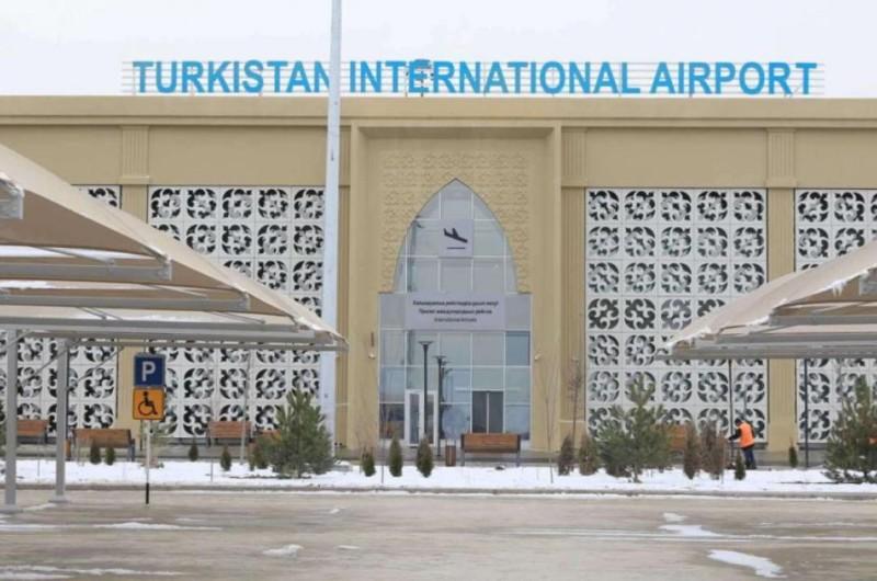 Türkistan Havalimanı Müdürüne nezaket ziyareti - 28.01.2022                                            