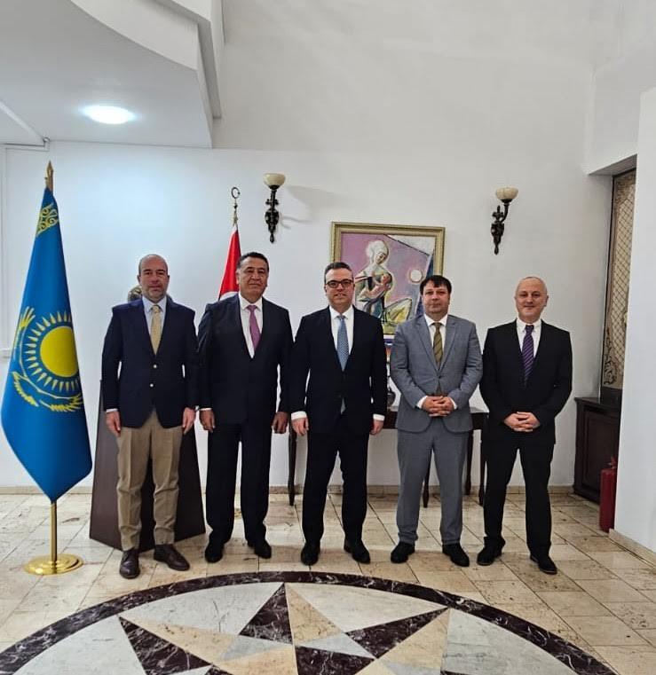 T.C. Almatı Başkonsolosu’na Nezaket Ziyareti