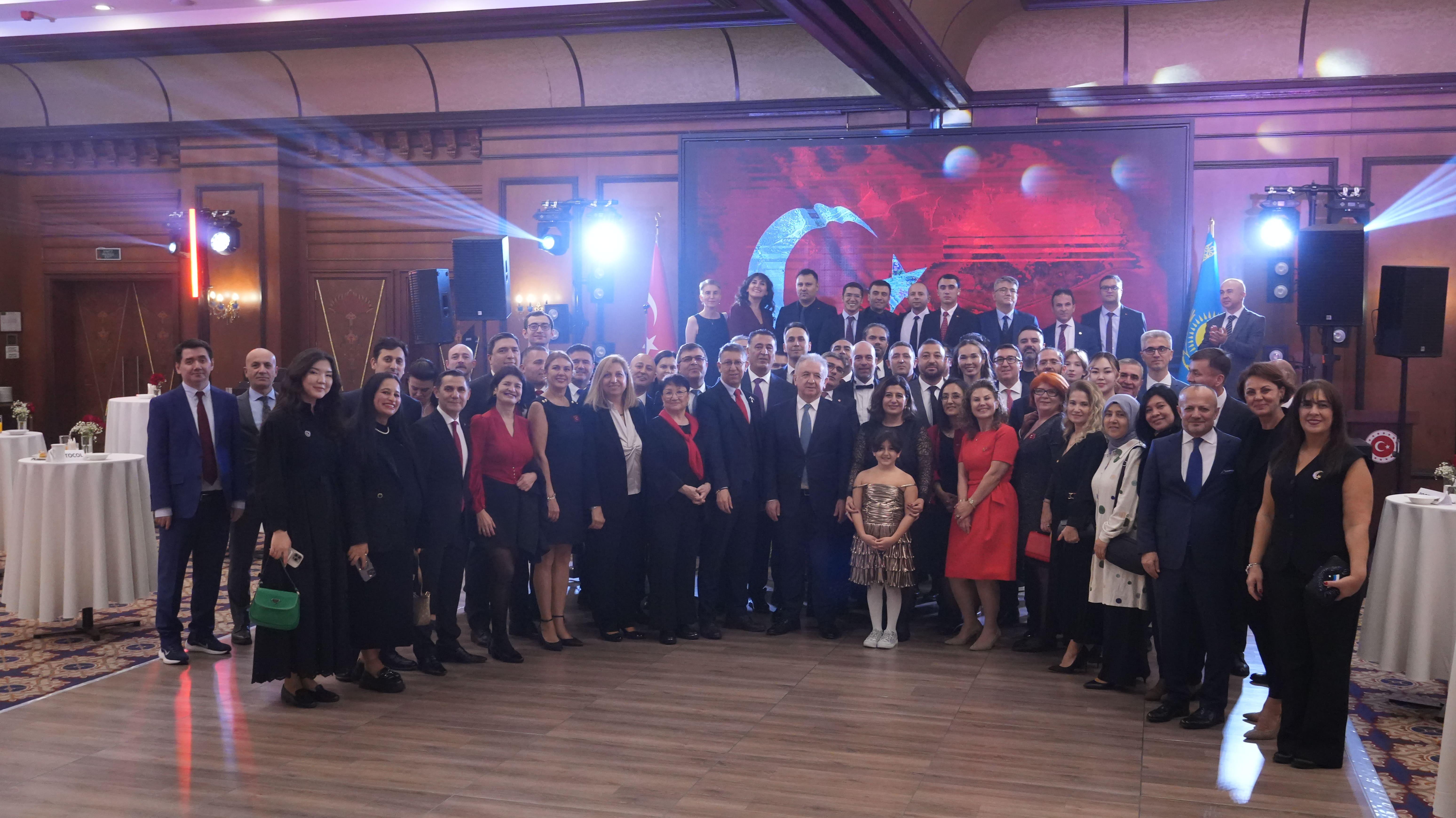 Cumhuriyet Bayramı Almatı’da Kutlandı