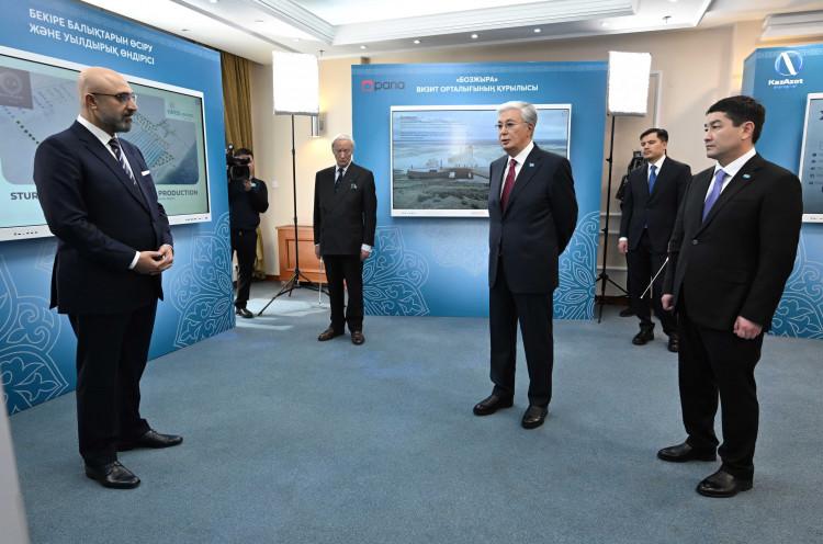 YDA Group, Mangıstau’daki Projelerini Cumhurbaşkanı Tokayev’e Sundu